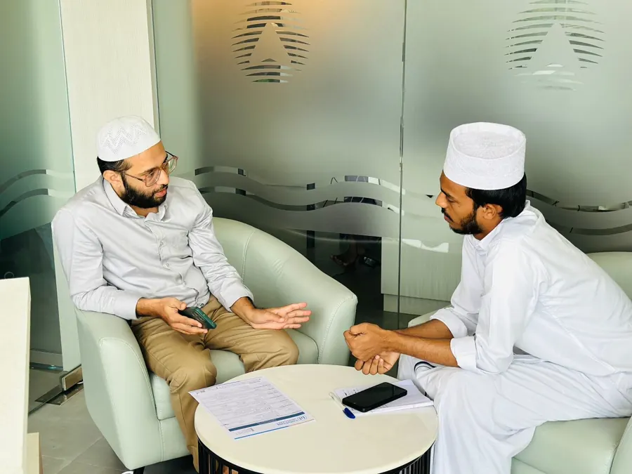 Student counselling session at Wordcraft Institute, Ramanattukara